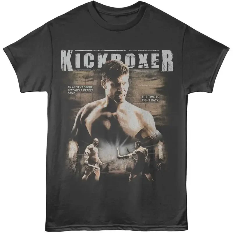 Kickboxer Movie Fight Scene It's Time To Back Men's T Shirt