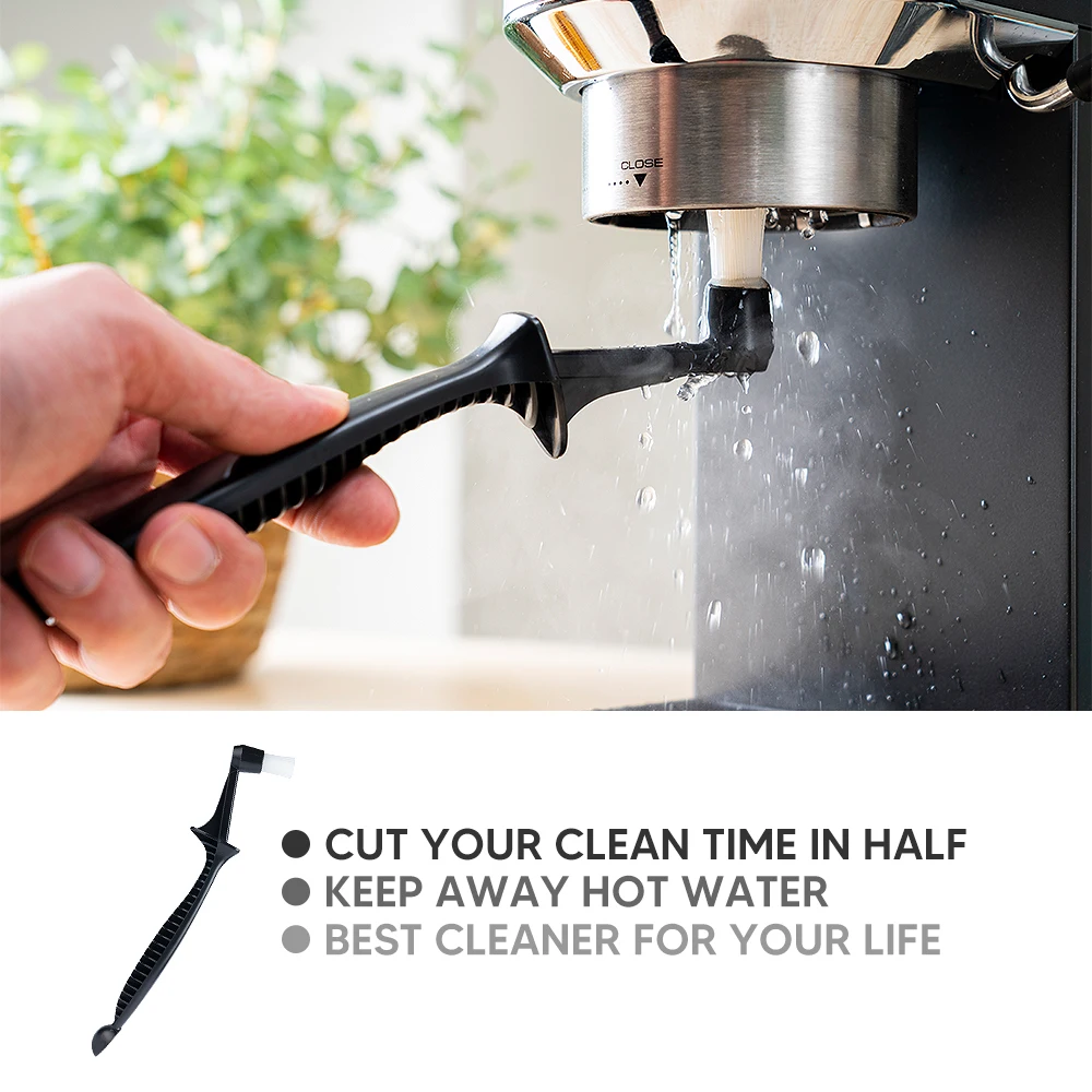 icafilas Coffee Brush for Delonghi Coffee Grinder Brush Cleaning Brush Espresso Brush Accessories For Bean Grain Coffee Tool