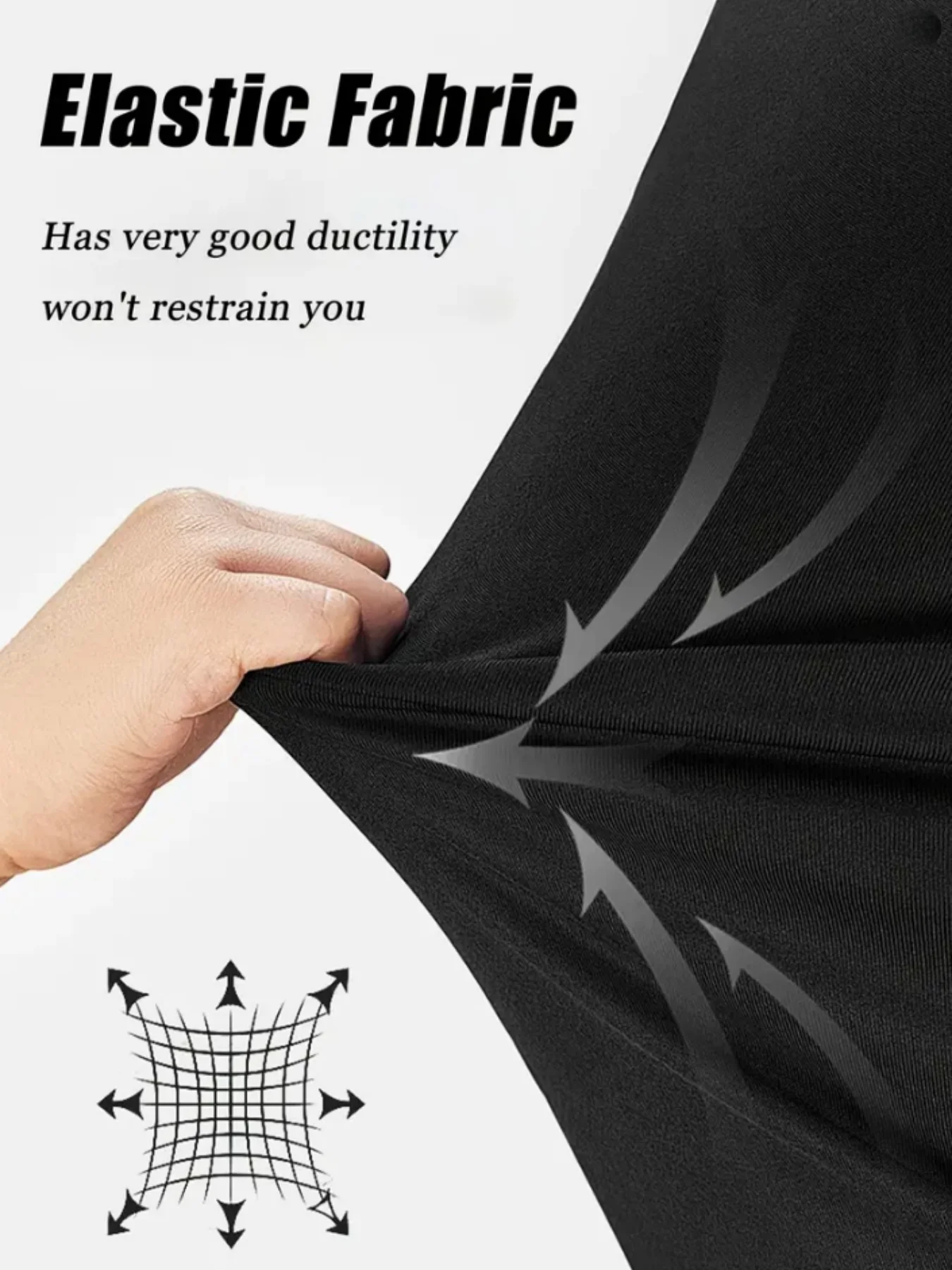 Men's Minimalist Small Logo Print Quick-Dry Compression Short Sleeve High-Stretch Breathable Slim-Fit Fitness T-Shirt image 4