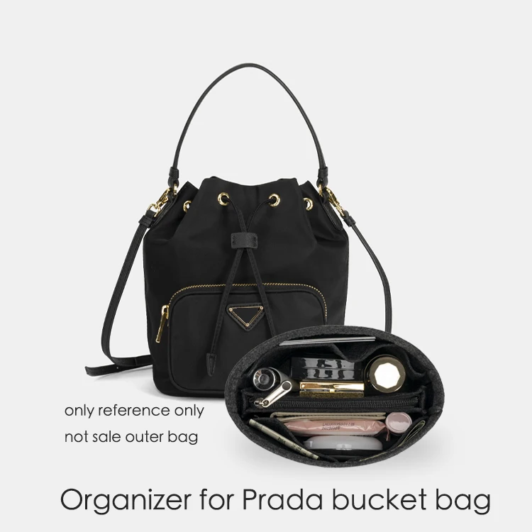 Insert Bag Organizer  Makeup Handbag Organizer Inner Purse Portable Cosmetic Inside Bags for Famous Brand Bag Bucket Bag