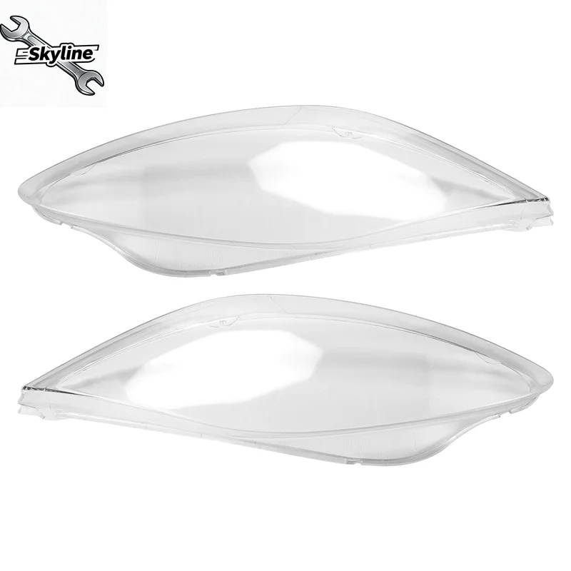 L10A Car Headlight Lens Shell Headlamp Cover Plexiglass Lamp Shade Transparent Lampshade Housing For  2009-2012