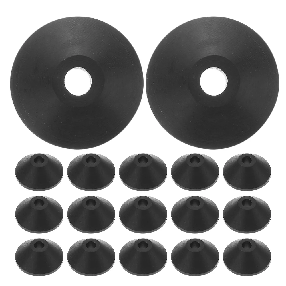 

30pcs Sealing Rubber Gasket Conical Washers M6 Size Heavy Duty Leak Proof Bolt Toilet Tank Screws Washers for Pipes