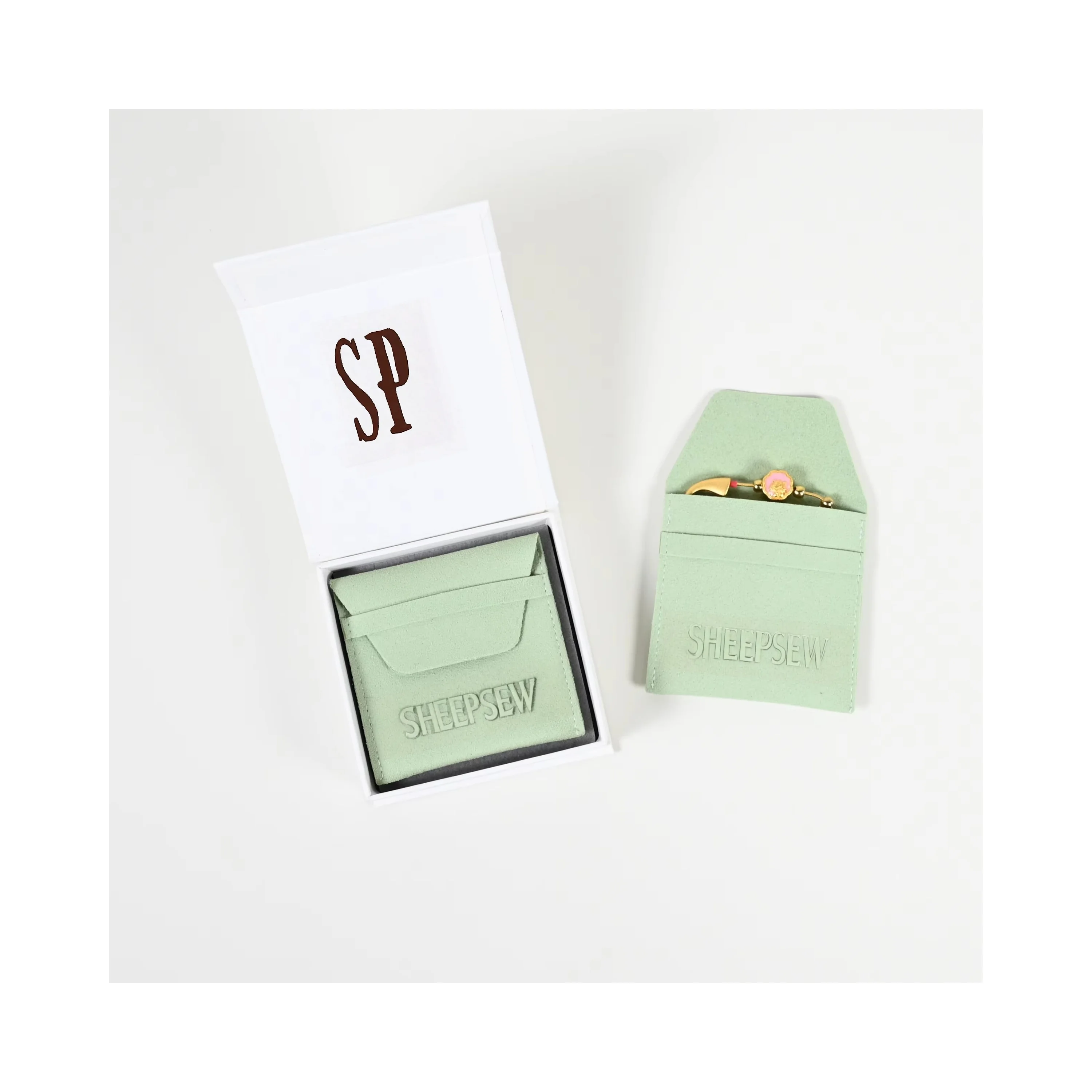 

SHEEPSEW Source Manufacturer флип-подарочная коробка с индивидуальным логотипом, магнитная застежка, упаковка для ювелирных изделий для женщин, хранение ювелирных изделий