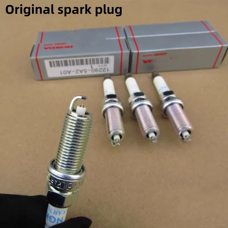 Adequado para honda crv 2.0/2.4/1.5t deslocamento duplo vela de ignição de irídio para peças automotivas originais do motor 4 peças