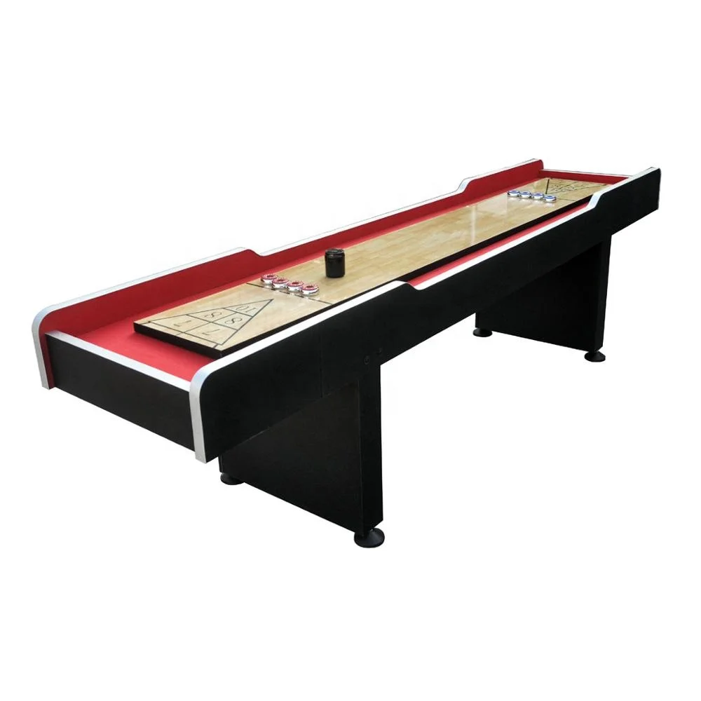 

9 Inch Deluxe Sport Shuffleboard Table - Gaming Board With Playing Accessories