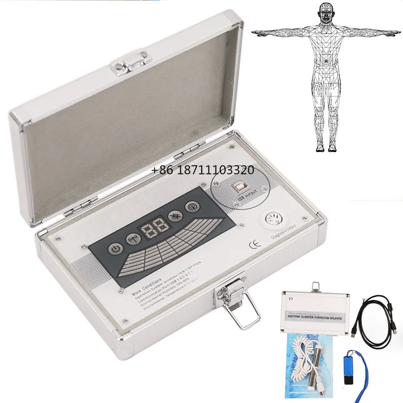 

Analyzer Software Quantum Resonance Body Analyzer Machine Portable Class I Instrument Human Magnetic Analyzer