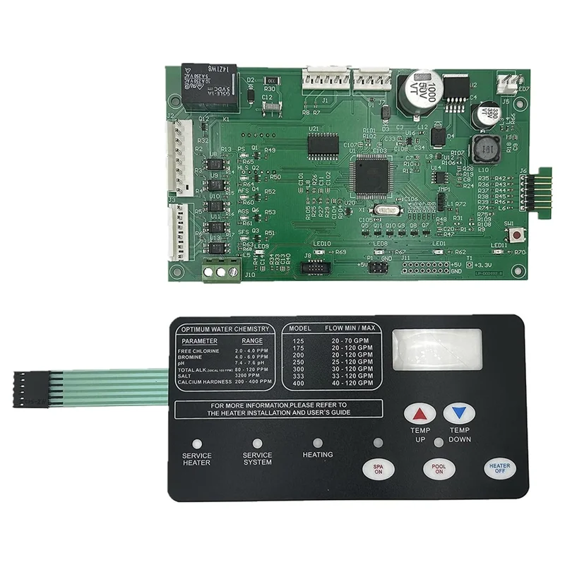 

Прочный комплект платы управления 42002-0007S с переключателем 472610Z, замена для электрических систем бассейна/нагревателя Master NA/LP серии