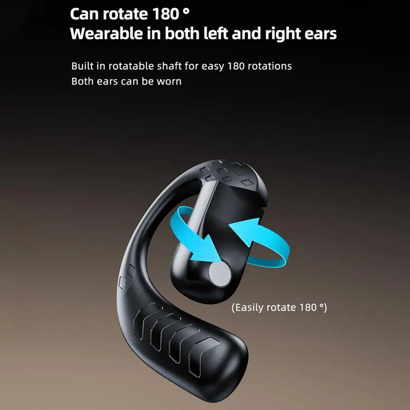 Single-Ear-Bluetooth-Headset Wireless-Ohrhörer Headset-Kopfhörer fahren Kopfhörer lange Stunden Gesprächs zeit für Handys