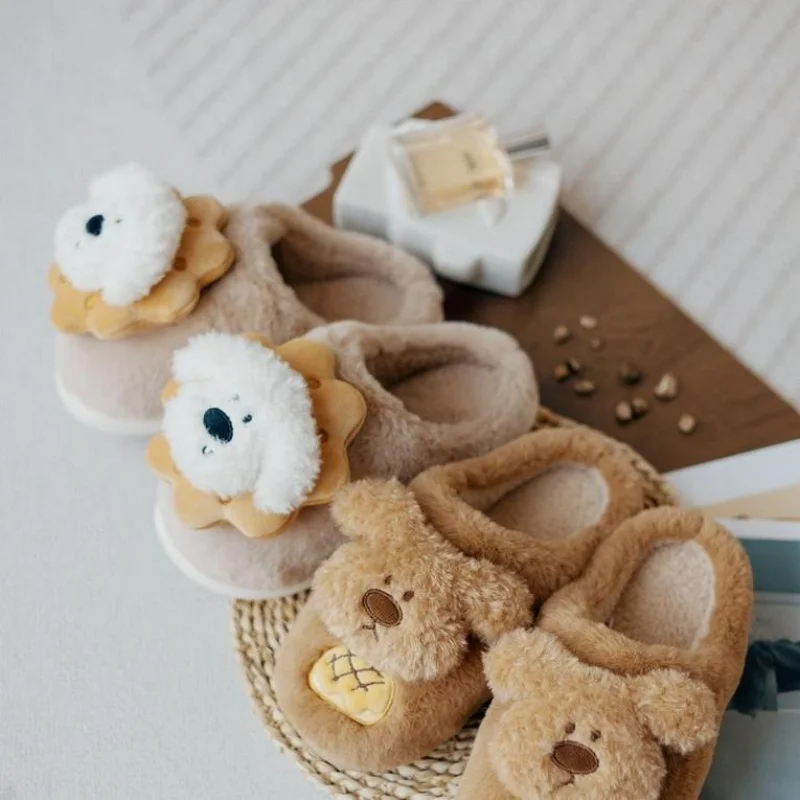  شامل القط باو المرأة نعال من القطن الشتاء الدفء لطيف أفخم المنزل أحذية قطنية ABDL لعب الأدوار هدية طالب عنبر #5