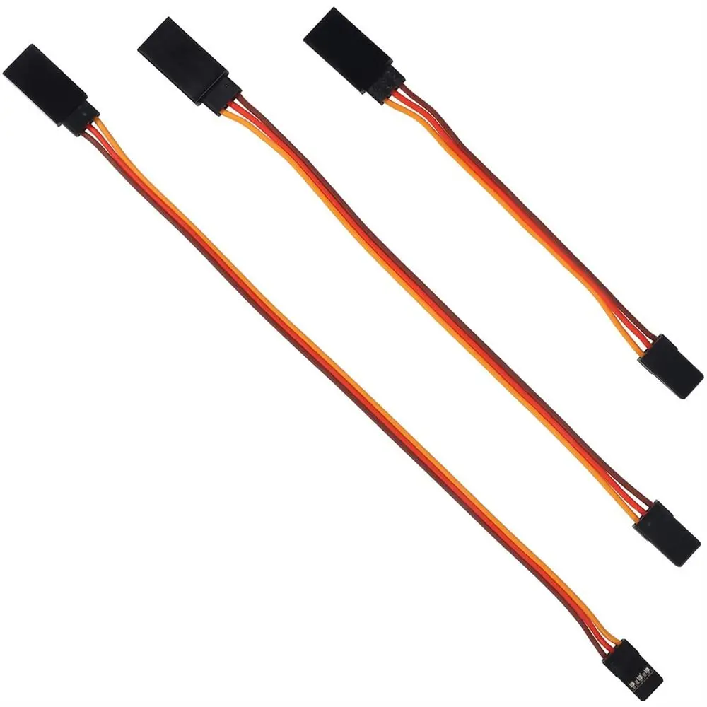to Female 150/200/300/500mm Airplanes JR Futaba RC Wire Cable JR Wire Connector Servo Extension Lead Servo Connection Cable