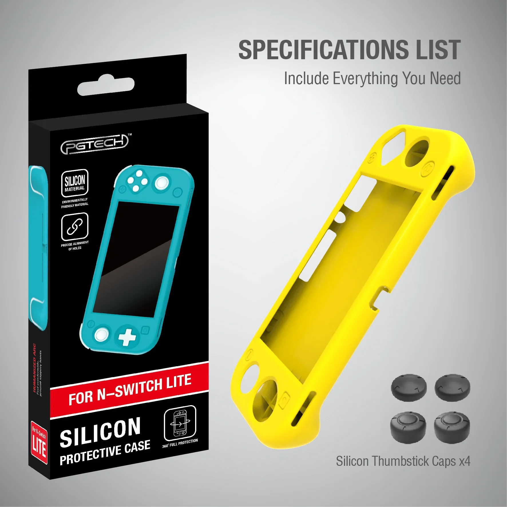 

1 Piece Silicone Protective Case for Nintendo switch lite console Color soft sleeve