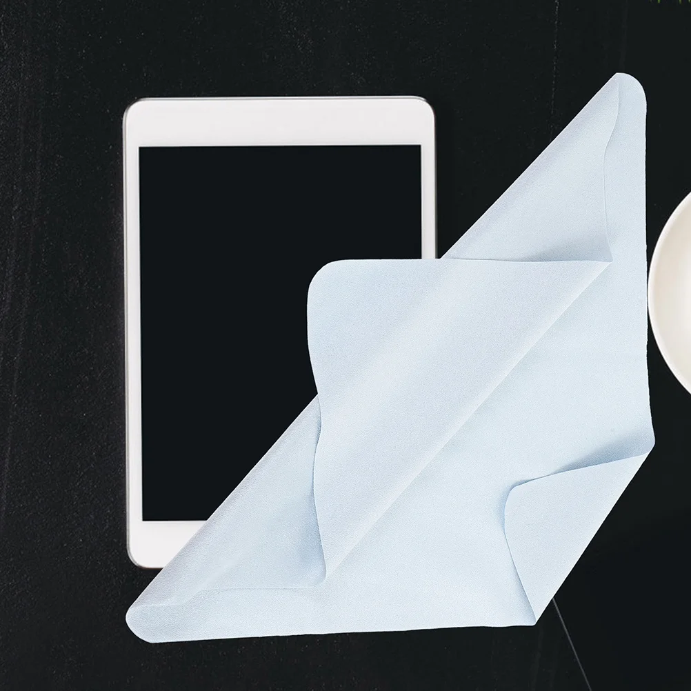 

6Pcs Glasses Cleaning Cloth Microfiber Lens Wipe Anti-Scratch Crystal Clear Polish for Eyeglasses Camera Screens Jewelry Shine