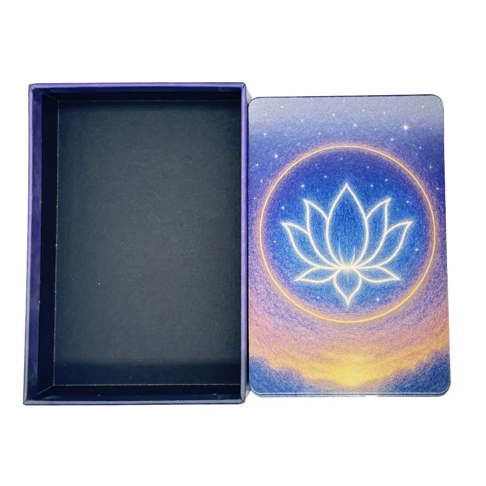 12 x 8 cm „The Threads of Karma“ mit 75 Karten für Soul Work&Release Oracle Deck, keine manuellen Kartenspiele – Detail 3