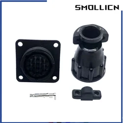 14 Pin TE AMP Diagnostic Connector Automobile Male Female History Password SMT Aviation Plug 206043-1