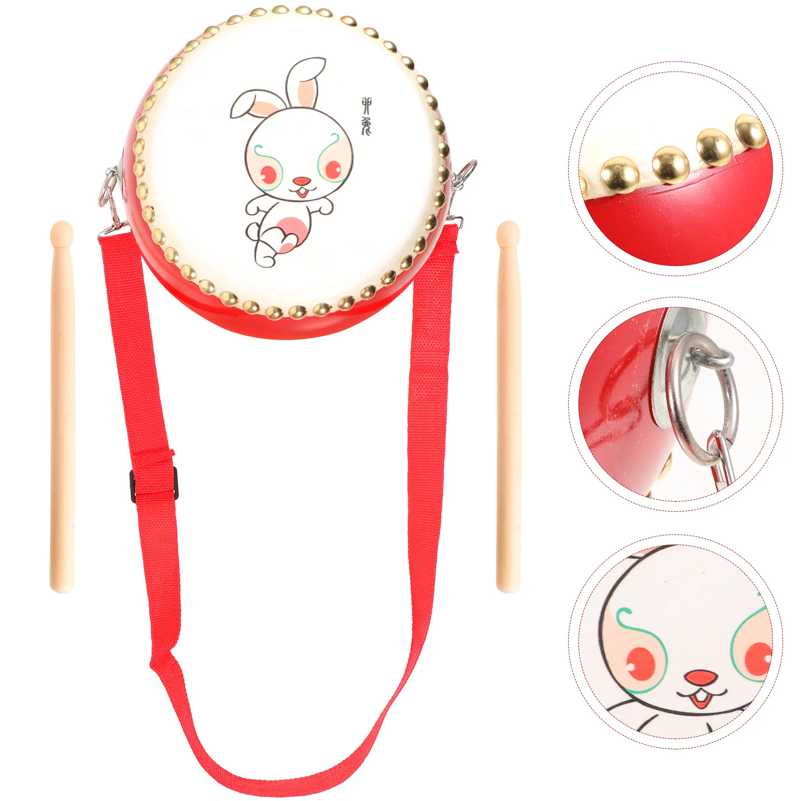 

Drum Toddler Music Toys for Children Percussion Instrument Plaything Musical Strap