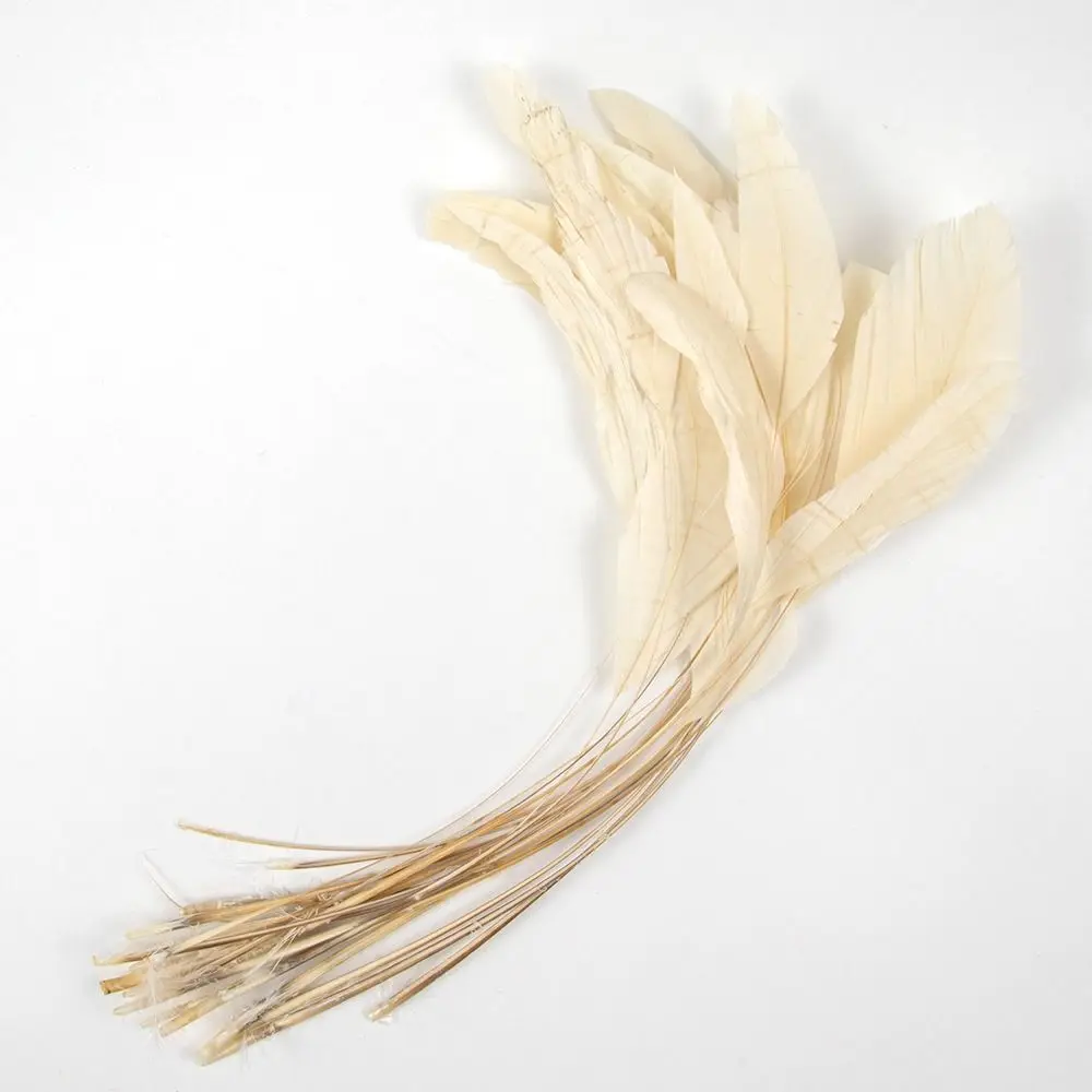 10Pcs Multicolor Rooster Feather 25-30cm Length DIY Handwork Clothing Accessories Feathers Natural Feather