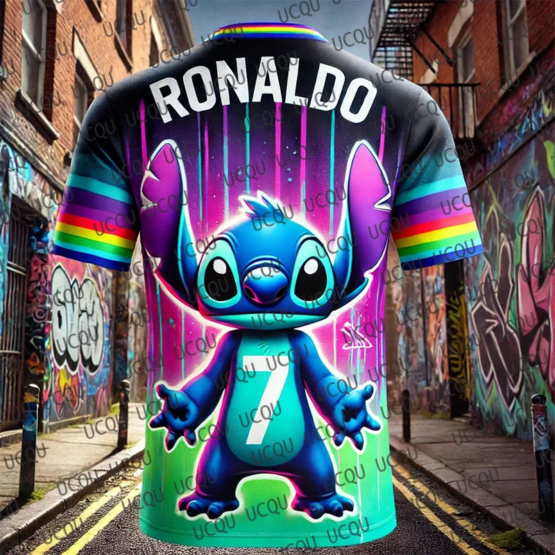 2025 طبعة خاصة الكتابة على الجدران كرة القدم جيرسي رونالدو 7 كرة القدم جيرسي التدريب موحدة تنفس كبيرة الحجم للجنسين التدريب التي شيرت #5