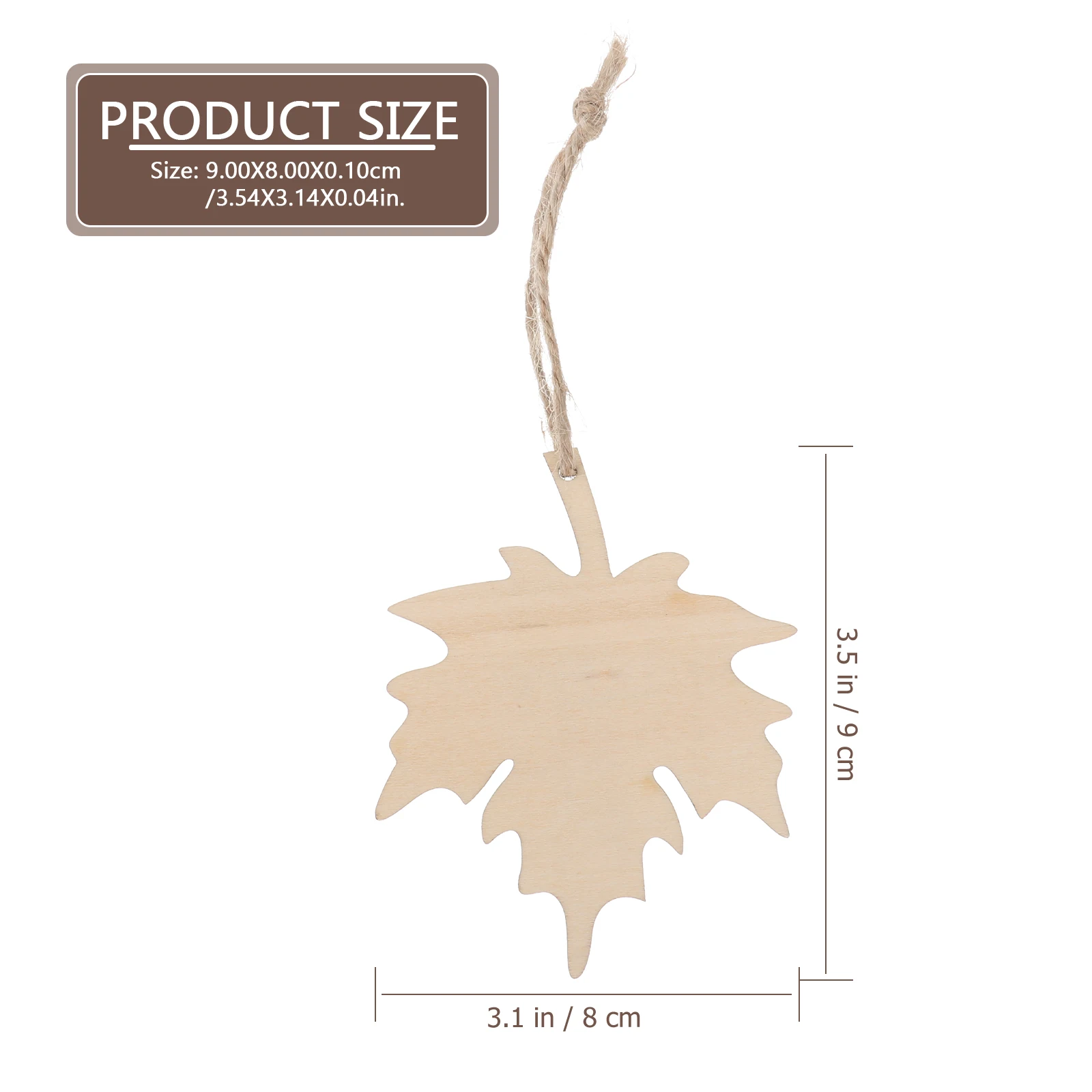 

Graffiti Colorful Scratch Set Labels Wooden Thanksgiving Maple Leaf Decorations