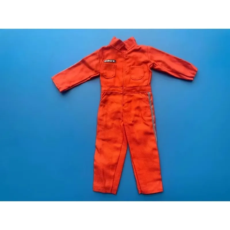 1/6 Scale Male Jumpsuit Workwear Prison Uniform Soldier Pilot Clothes Model for 12inch Action Figures Body