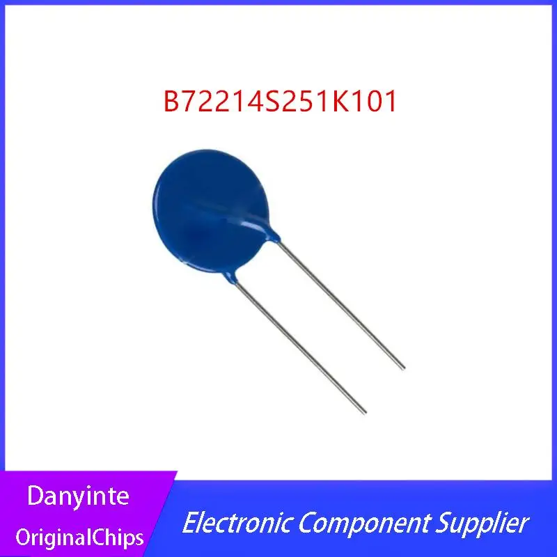 NEW 25pcs  B72214S251K101 S14K250 Varistor 250V 4500A 490pF 14MM1 in stock