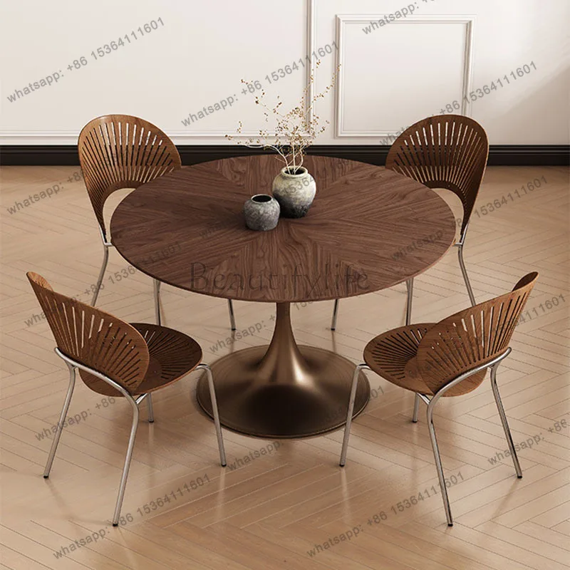 LD High Gaming Dining Table Mobile Restaurant Round Luxury Modern Writing Dining Table Designer Mesas Kitchen Furniture