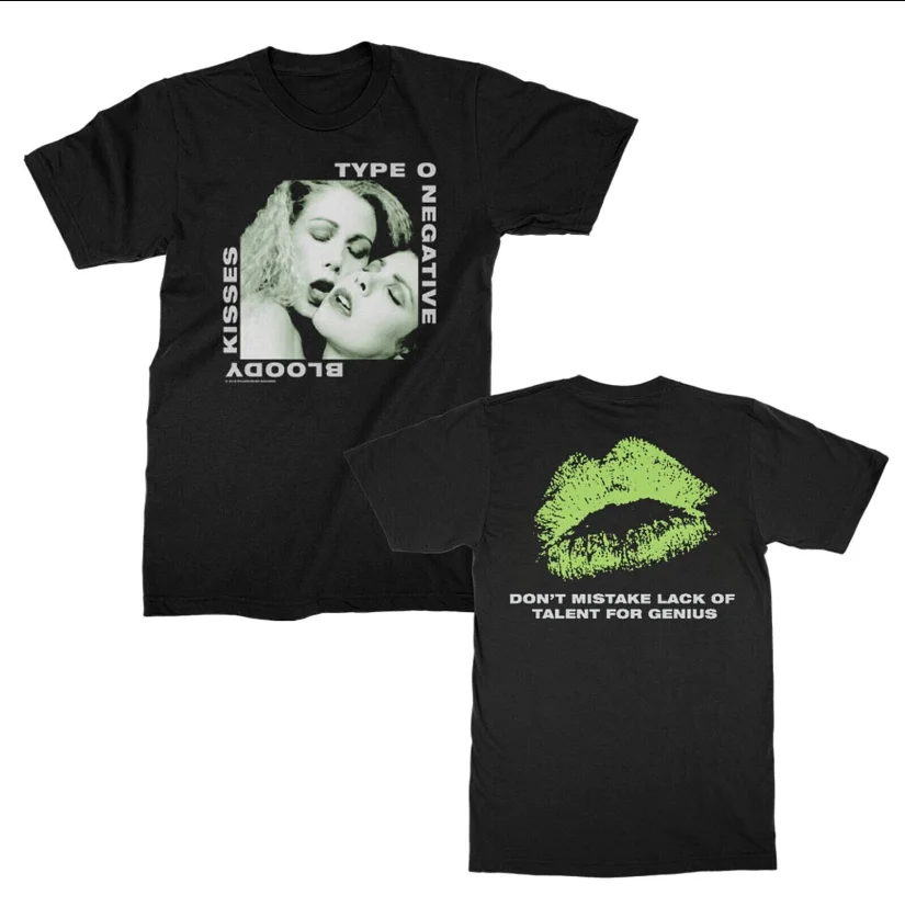 TYPE O NEGATIVE BLOODY KISSES SHIRT, GIFT SHIRT