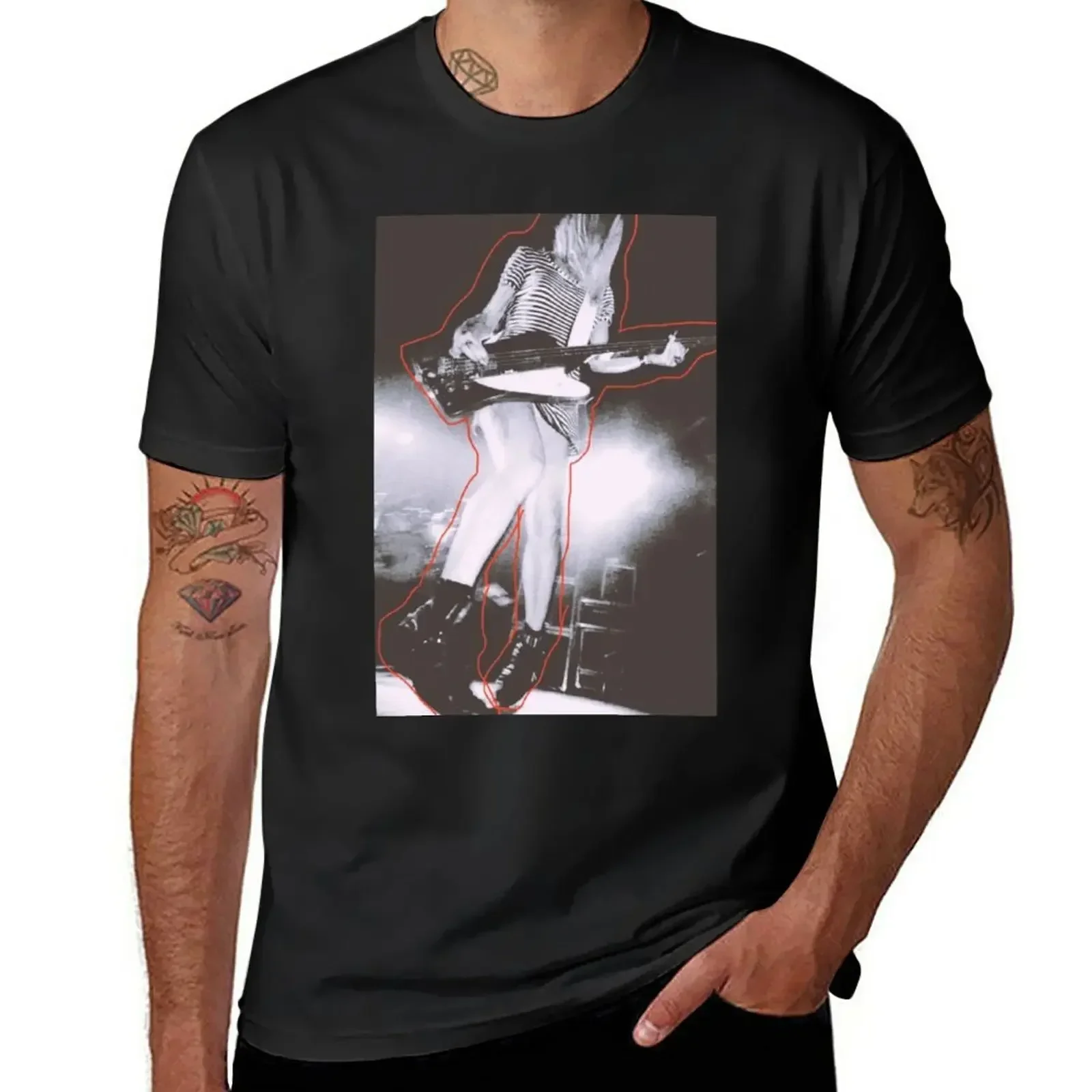 kim gordon 2 T-Shirt Blouse hippie clothes oversized t shirt men