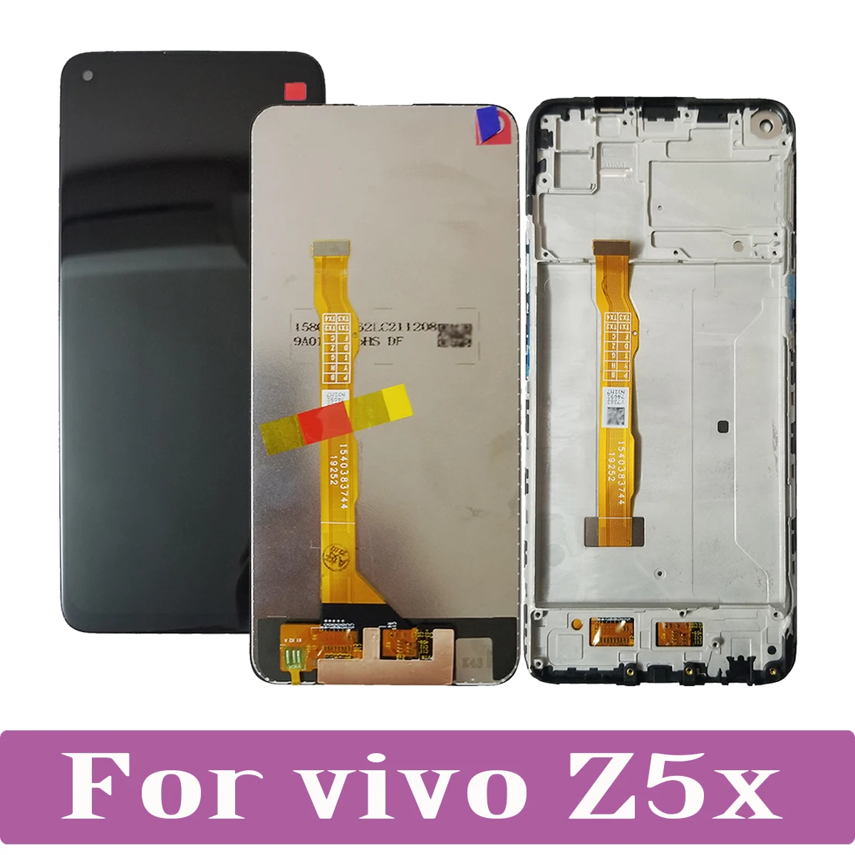 

For VIVO Z5X V1911A V1919A 1919 LCD Display Touch Screen Replacement Digitizer Assembly With Frame