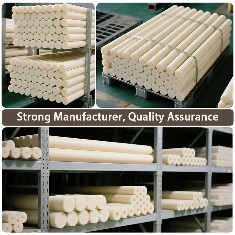 1pcs Length 200mm 300mm 500mm PEEK Solid Rod Plastic Rods Dia 10mm 12mm 15mm 18mm 20mm 25mm~70mm Polyetheretherketone Bar