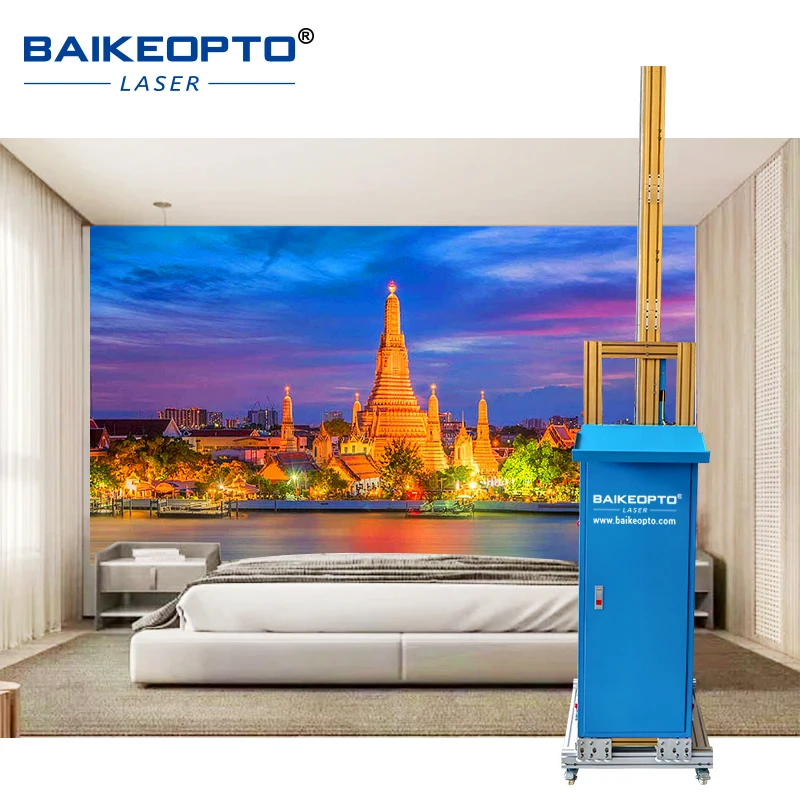 Hot Sale High Quality UV Printer Automatic Wall Panel 3D Vertical Mural Printer for Home Use for Wall Painting Robot