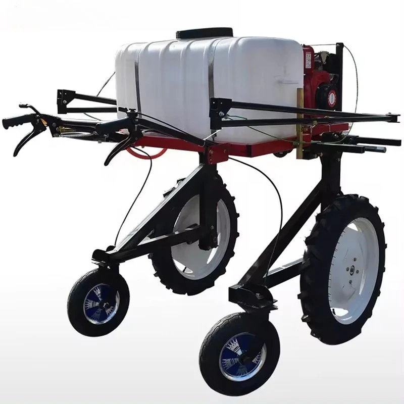 Hand-push Self-propelled Sprayers Corn and Wheat Sprayers Field Spraying Tool with 700L Capacity for Agricultural Use