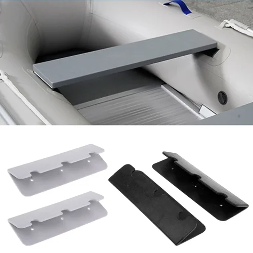 Clips de gancho para asiento de barco de PVC, soportes para bote de costilla, Kayak, accesorios para barcos inflables, 2 uds.