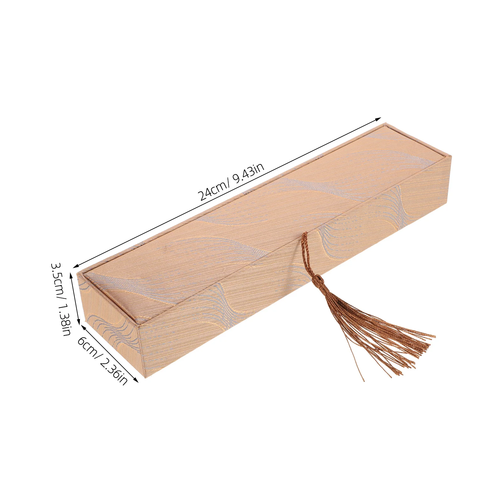 2 قطعة صندوق مجوهرات النمط الصيني شرابة تصميم خمر نمط قلادة سوار تخزين أنيقة المدمجة صندوق هدايا السفر