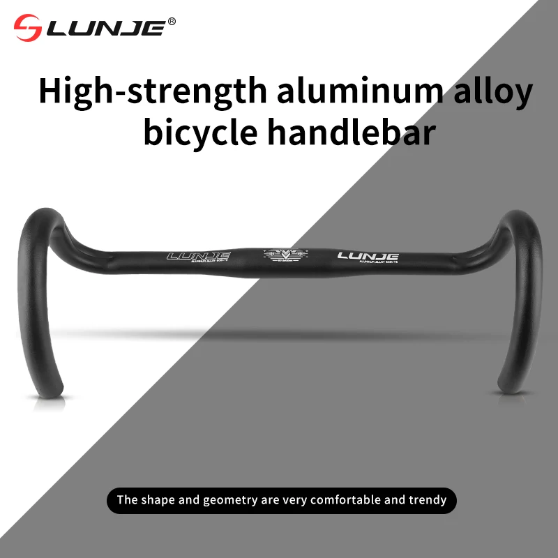 Road Bicycle Handlebar Racing Drop Bar 25.4/31.8mm Cycling Reduce Resistance Bent Handlebar 400 420mm