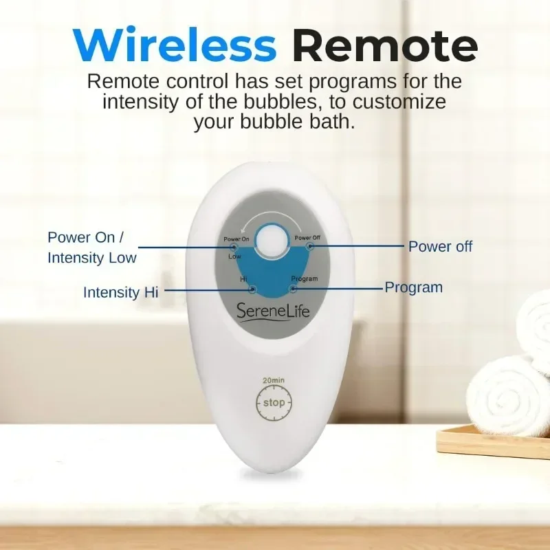 Hot Sellers.Portable Spa Bubble Bath Massager - Thermal Spa Waterproof Non-slip Mat with Suction Cup Bottom, Motorized Air Pum.N image 4