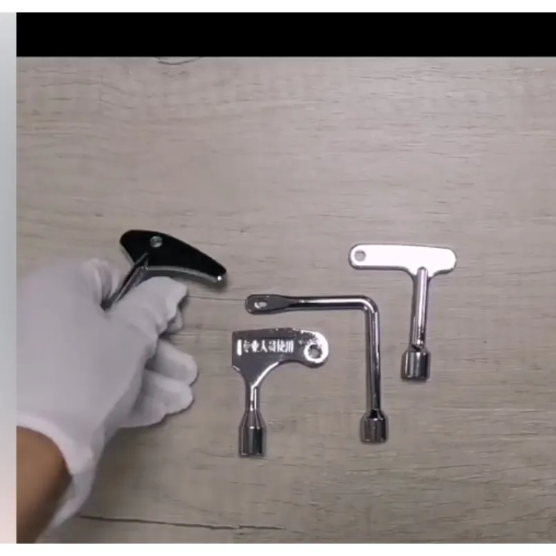 Universal Elevator Triangular Key Hall Door Lock Release Key Elevator Maintenance Repair Spare Tool