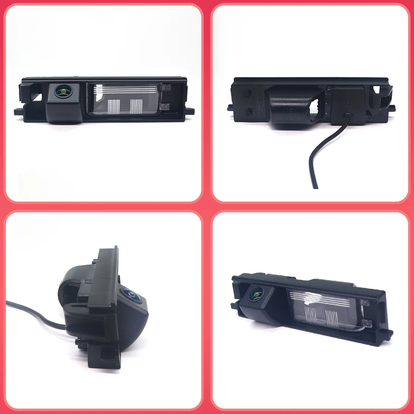 Kamera spion HD CCD Fisheye, untuk Toyota Aygo AB40 untuk Citroen C1 untuk Peugeot 108 2014 ~ Hadiah Monitor mundur cadangan mobil