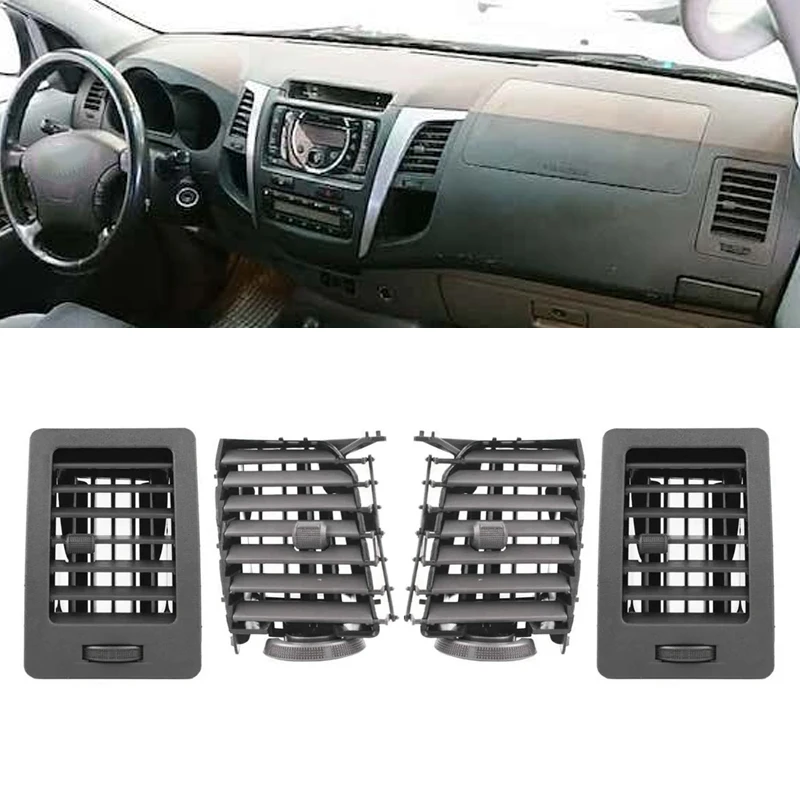 

Interior Air vent Outlet For Toyota Hilux SR5 2005 2006 2007 2008-2015 Dashboard Air Vent Grill Accessories Parts 55680-0K110