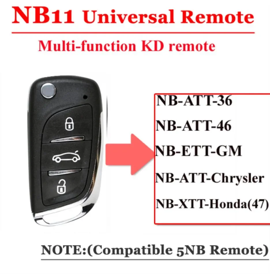 KEYDIY NB11-3 NB Series Multi-functional Universal  Remote Key for  KD-X2