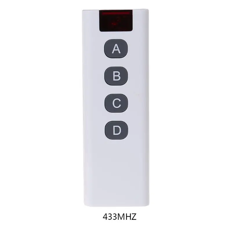 433MHZ Universal Wireless Learning Code Digital Remote Control Transmitter 3/4/6/8/10 Channels Buttons AK-7010TX