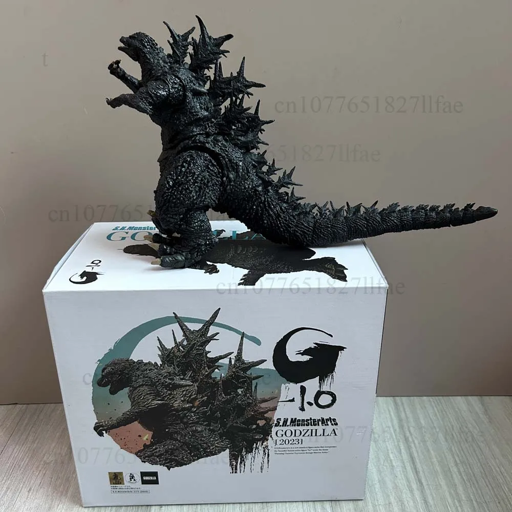 S.H.MonsterArts Godzilla -1.0 2023 Anime Figure Godzilla Action Figure Model Toys Joint Movable Doll Room Ornament Gift