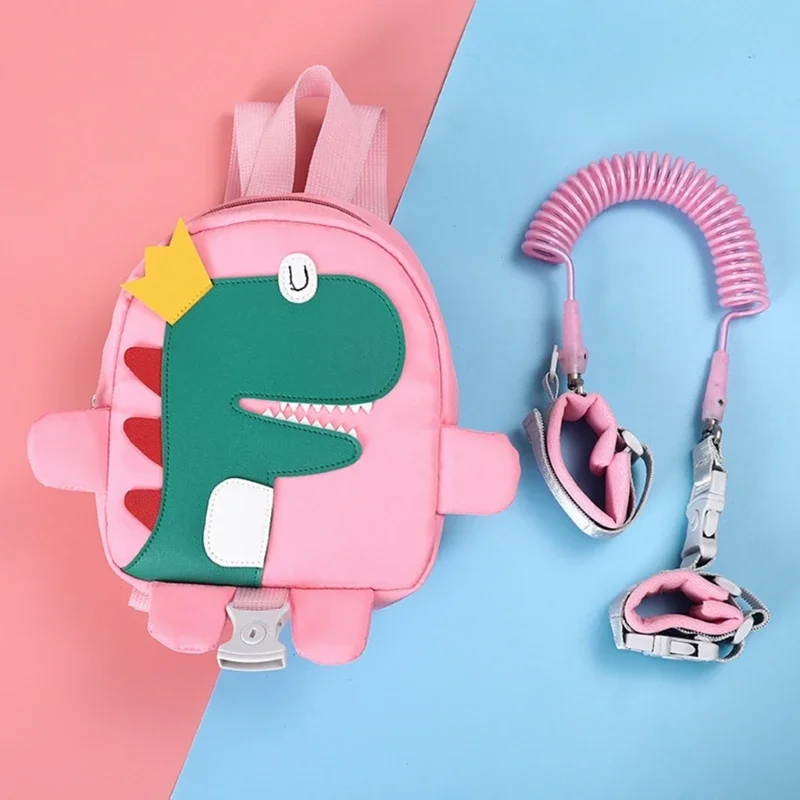 Mochila con arnés para niños pequeños, mochila con correa para niños con enlace de muñeca antipérdida, Mini mochila para niños, correas para bebés