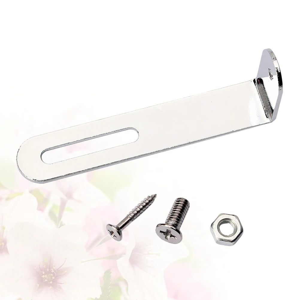 

Right Angle Bracket Guitar Wall Display Type Shelf Corner Brace L-bracket with Screws