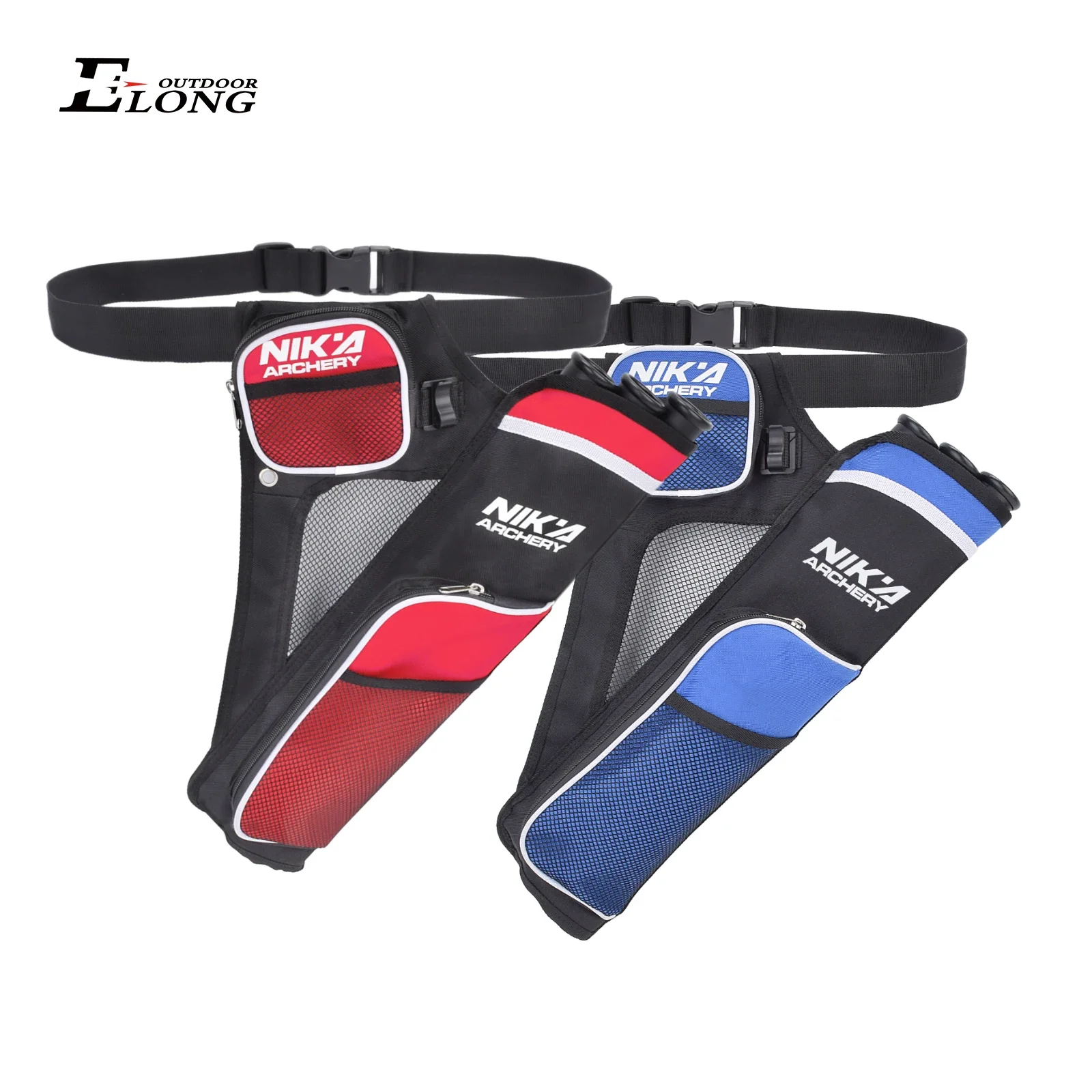 Kołcze łucznicze Nylonowy kołczan biodrowy Torba na strzały LH/RH Kołczan na strzałę łucznicze do strzelania na świeżym powietrzu