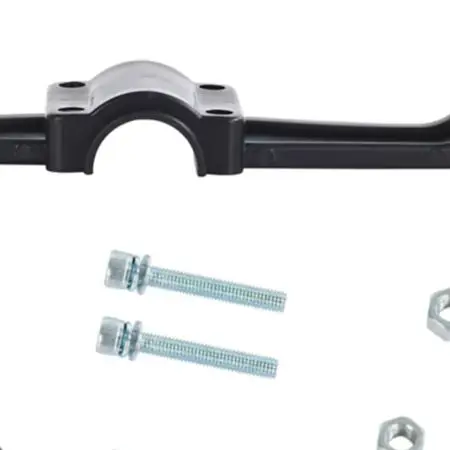 Replacement Trimmer Handle Bar Mounting Kit with Loop Handle for Garden Lawn Cutter Featuring PP and Metal Construction