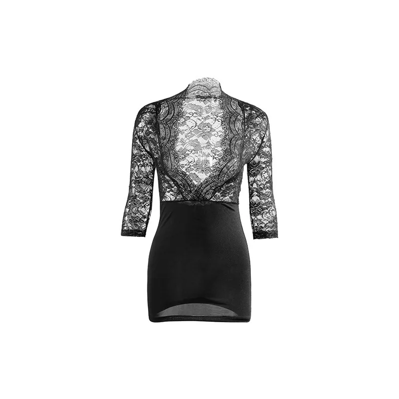 

Sexy Office Lady Cosplay Costumes Women Sexy Lingerie Stewardess Outfit Secretary Bodysuit Uniform Black Lace Club Wear Dress