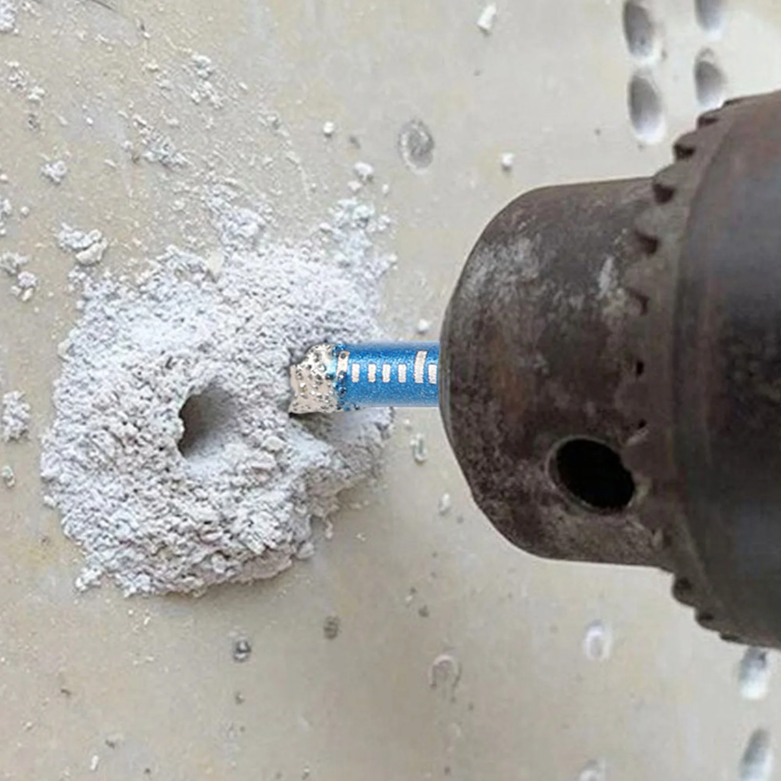 

Dry Drill Drill Bit Workshop Equipment 5mm Round Shank Diamond Power Tool 5PCS For Glass Marble Granite Practical