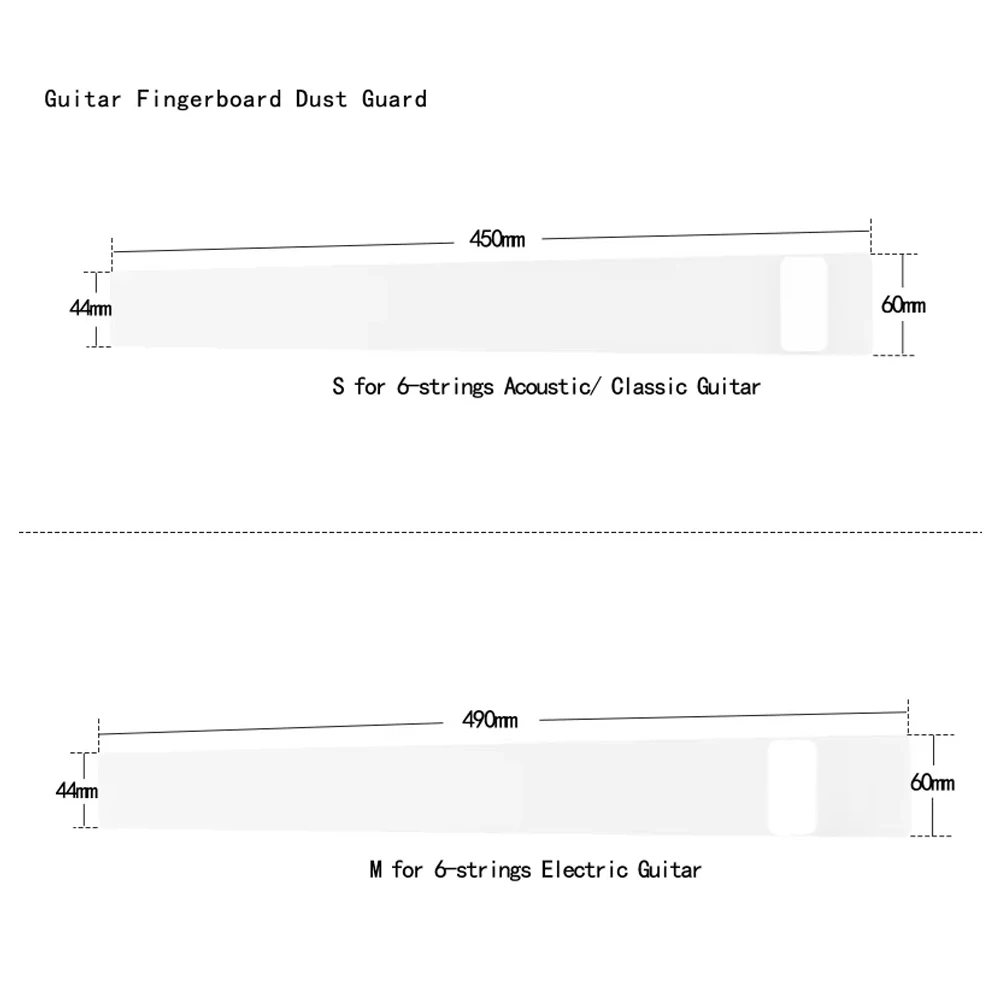 1pc guitarra fingerboard protetor de poeira guardas baixo acústico luthier protetor polimento trastes acessórios instrumentos musicais