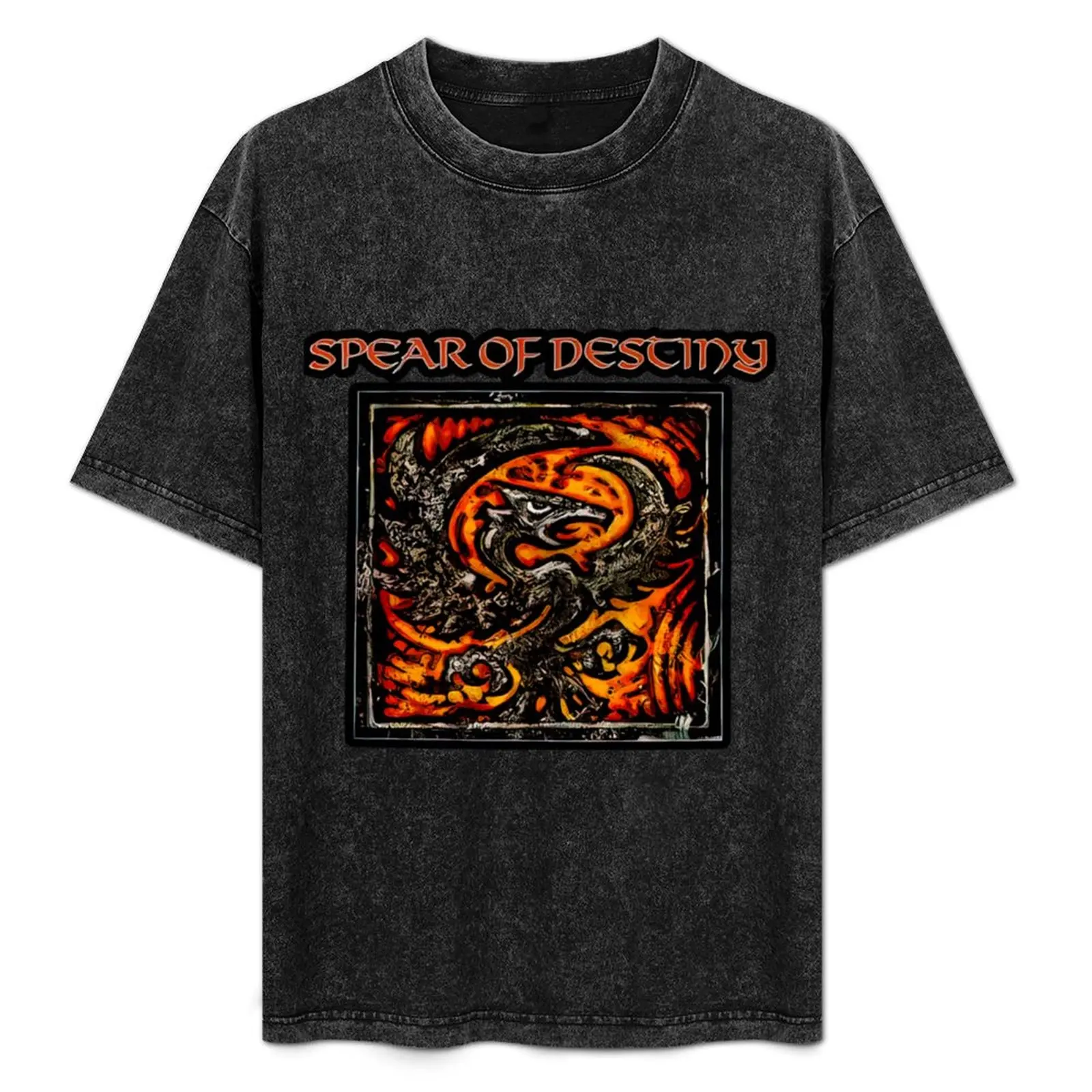 

British rock band spear of destiny T-Shirt Simple Casual Short Sleeve Tee