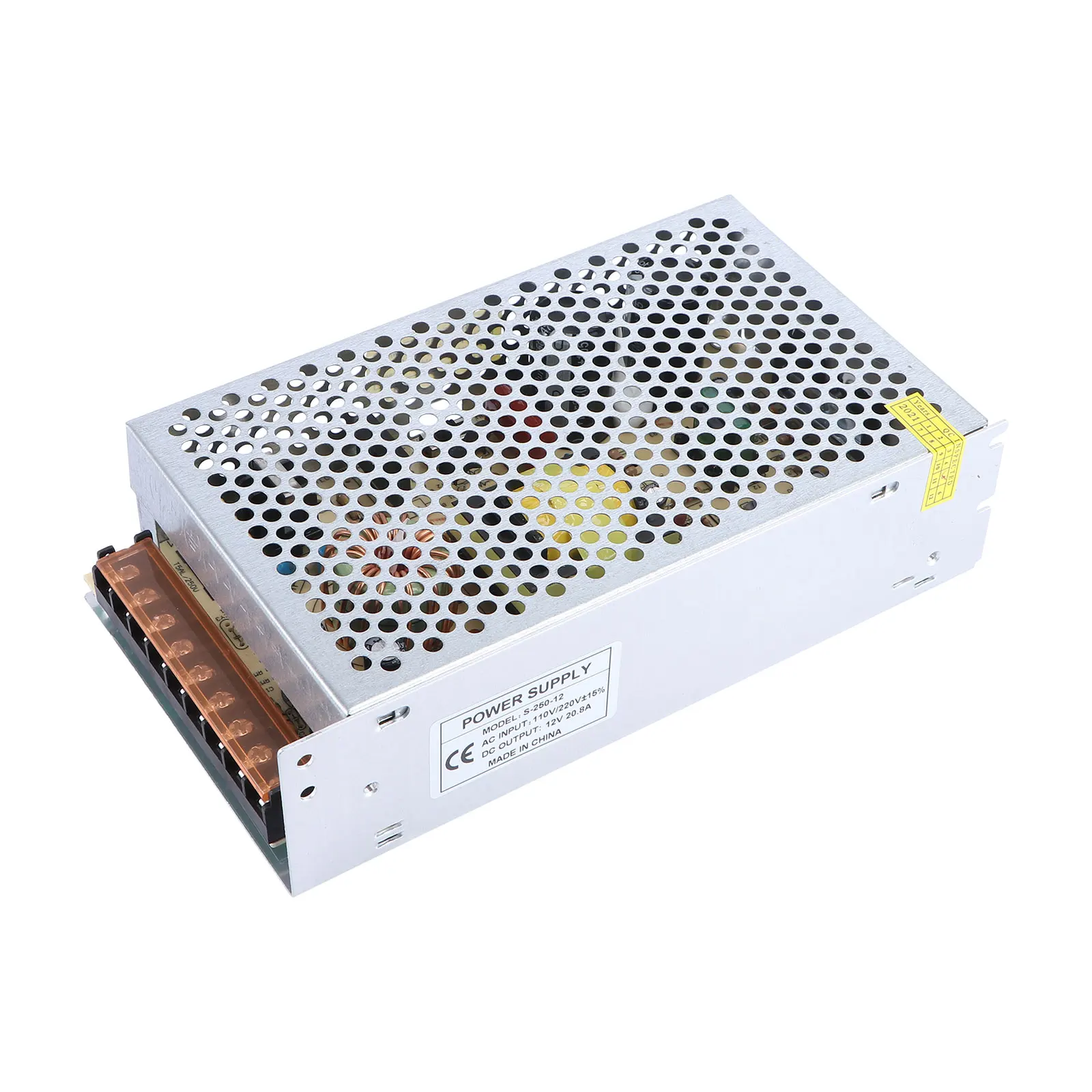 

Dc 12V 20A 240W Universal Power Supply Driver Switching Converter For Led Strips Pixel Lights Computer Cctv Monitor Display